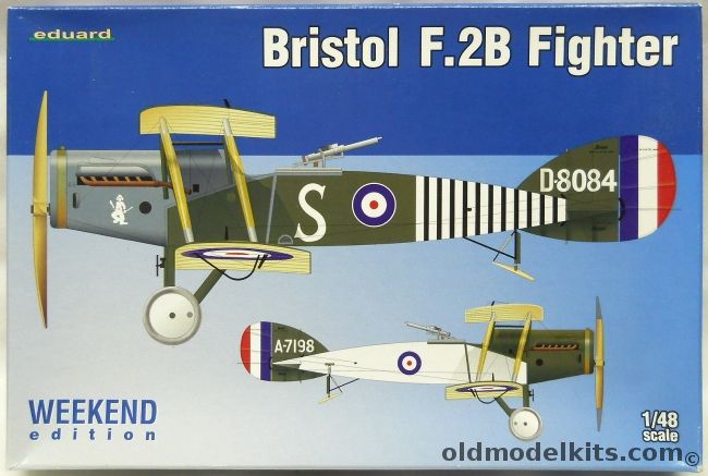 Eduard 1/48 Bristol F-2B Fighter - (F2B), 8489 plastic model kit