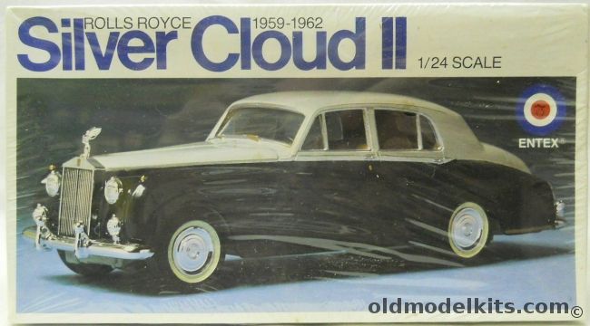 Entex 1/24 Rolls-Royce Silver Cloud II - 1959 To 1962 - (ex Hubley), 9111 plastic model kit
