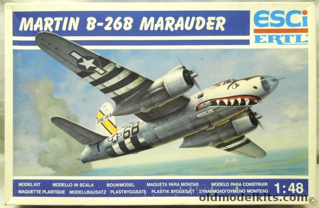 ESCI 1/48 Martin B-26B Marauder, 4102 plastic model kit