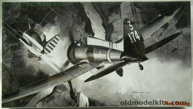 Fine Molds 1/48 Mitsubishi Navy Type 96 A5M2a Claude - Later Version, FA-3 plastic model kit