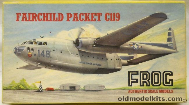 Frog 1/179 Fairchild C-119 Packet Flying Boxcar, 387P plastic model kit