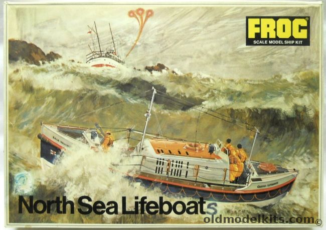Frog 1/48 TWO North Sea Lifeboat - R.N.L.I. Caister, F139 plastic model kit