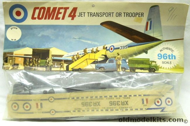 Frog 1/96 De Havilland Comet 4 Transport - Bagged, W30 plastic model kit