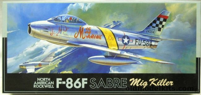 Fujimi 1/72 North American F-86F Sabre - 25 FIS John Glenn 'Mig Mad Marine' / 335 FIS Capt. L.R. Moore 'Billie/Marge' / 39 FIS Lt. Jim Thompson 'The Huff' / 39 FIS 'Marlene Nancy and Marian', F-19 plastic model kit