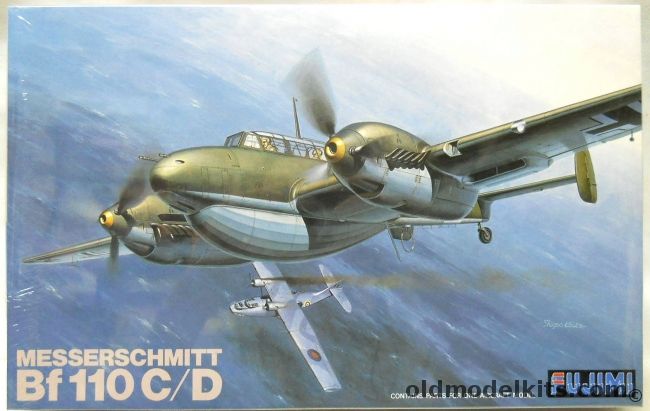 Fujimi 1/48 Messerschmitt Bf-110 C/D, Q-2 plastic model kit