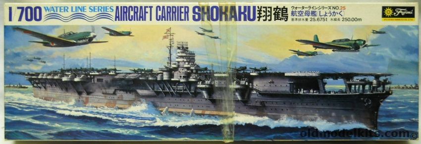 Fujimi 1/700 IJN Shokaku Aircraft Carrier, WLA025-700 plastic model kit