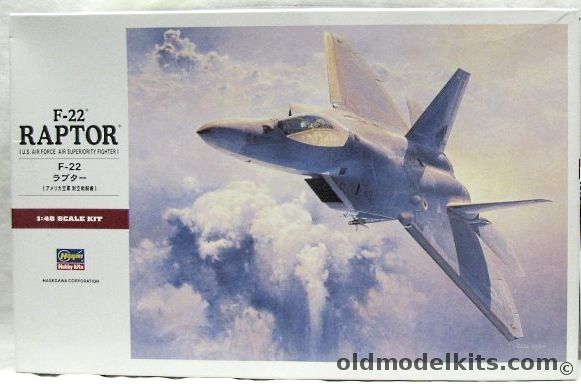 Hasegawa 1/48 Lockheed F-22 Raptor, PT45 plastic model kit