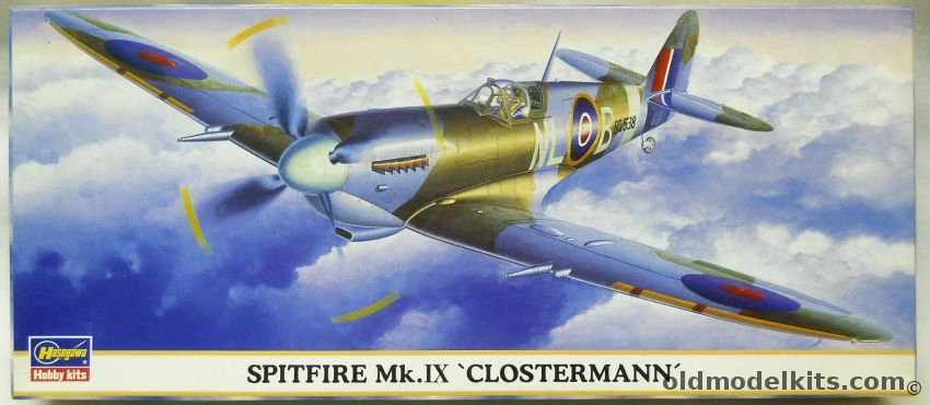 Hasegawa 1/72 Spitfire Mk.IX Clostermann, 00261 plastic model kit