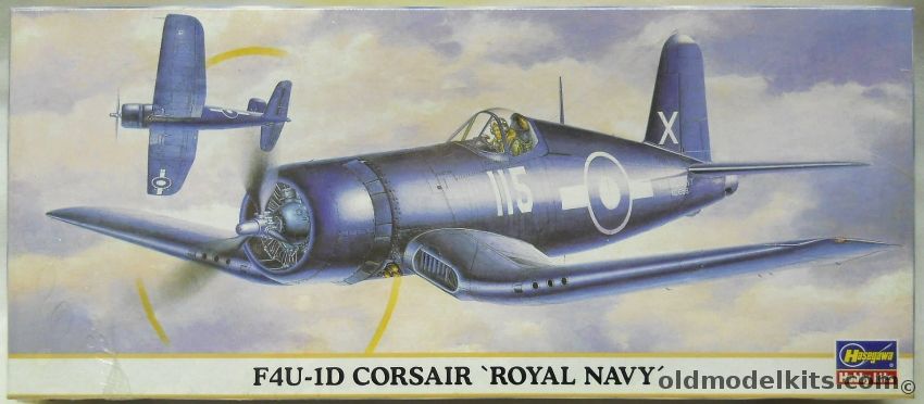 Hasegawa 1/72 F4U-1D Corsair Royal Navy - (F4U), 00296 plastic model kit