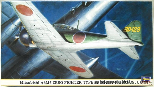 Hasegawa 1/48 Mitsubishi A6M5 Zero Fighter Type 52 Night Fighter, 09543 plastic model kit