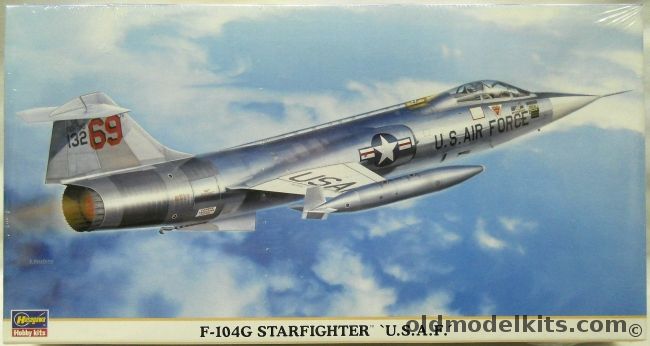 Hasegawa 1/48 F-104G Starfighter USAF, 09674 plastic model kit