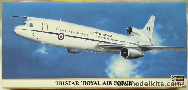 Hasegawa 1/200 Tristar Royal Air Force - (Lockheed L-1011), 10610 plastic model kit