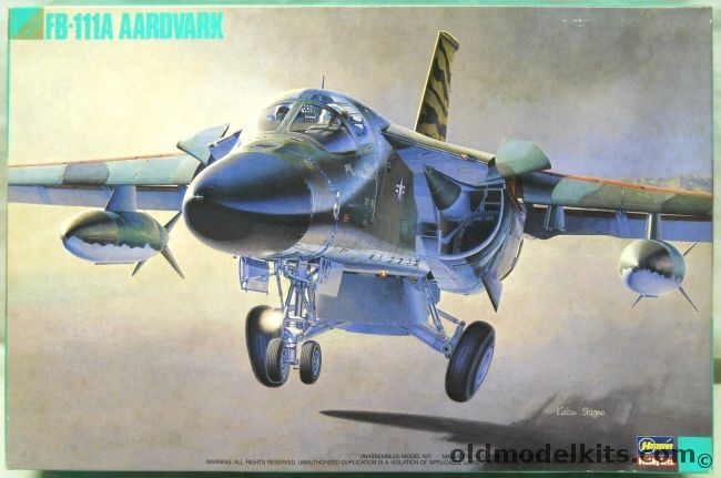 Hasegawa 1/72 FB-111A Aardvark - SAC 393 BS 509 BW Tiger Meet / 393 BS 509 BW 'New Hampshire Special' / 380 BW 'Rough Night' USAF - (F-111), K35 plastic model kit