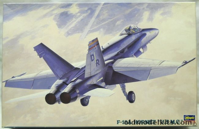 Hasegawa 1/48 F-18A Hornet USMC - (F/A-18), P25 plastic model kit