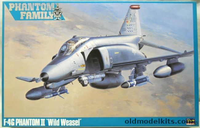 Hasegawa 1/48 F-4G Phantom II Wild Weasel, P4 plastic model kit