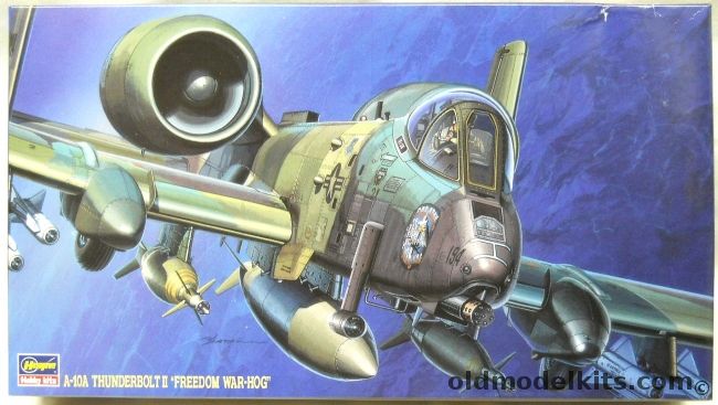 Hasegawa 1/72 A-10A Thunderbolt II Freedom War-Hog - Vultures 511 TFS 10th TFW / Pirates 509th TFS 10th TFW / Blue Fox 18 TFS 343 TFW / 47 TFS 917 TFG AFRES, SP99 plastic model kit