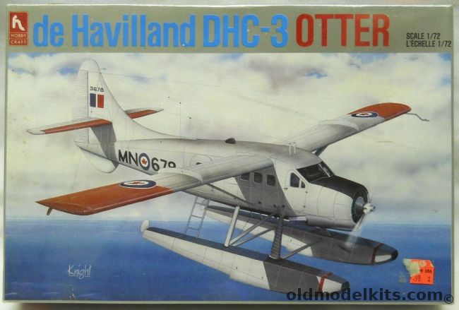 Hobby Craft 1/72 de Havilland DHC-3 Otter - USAF or RCAF, HC1395 plastic model kit