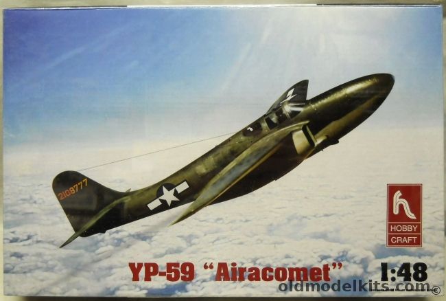 Hobby Craft 1/48 YP-59 Airacomet, HC1438 plastic model kit