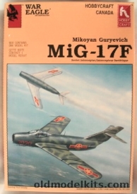 Hobby Craft 1/48 Mikoyan Gurevich Mig-17F - North Vietnamese or Indonesian Air Forces, HC1593 plastic model kit