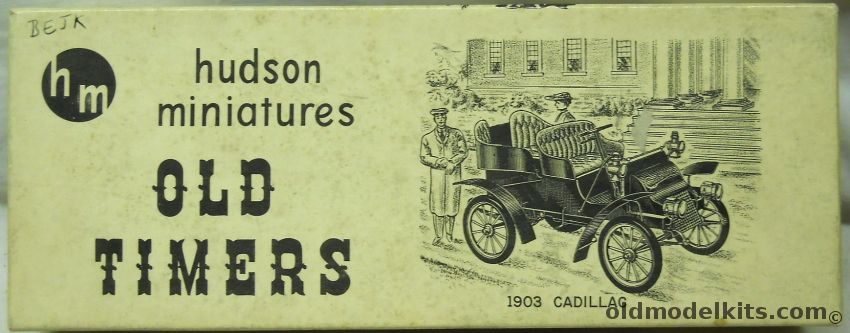 Hudson Miniatures 1/16 1903 Cadillac - Old Timers plastic model kit
