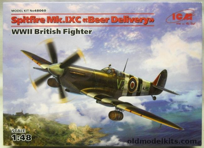 ICM 1/48 Spitfire Mk.IXC Beer Delivery, 48060 plastic model kit