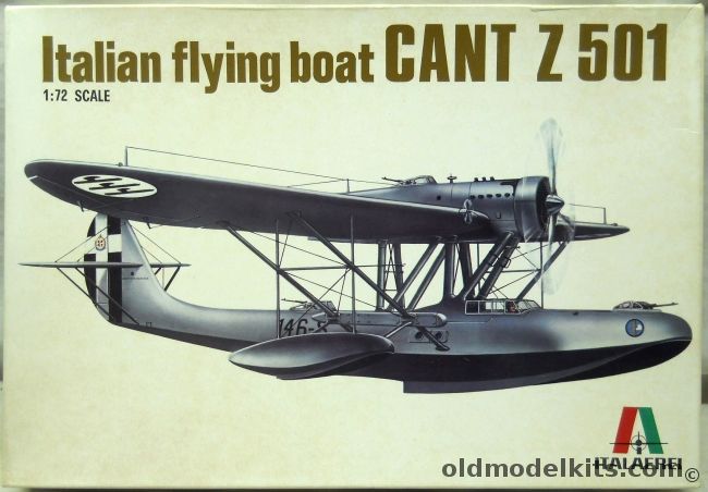 Italaerei 1/72 Cant Z501 Flying Boat - (Z-501), 112 plastic model kit