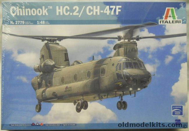 Italeri 1/48 Chinook HC.2  CH-47F, 2779 plastic model kit