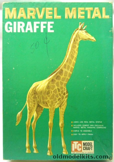 ITC Marvel Metal Giraffe, 3854-198 plastic model kit