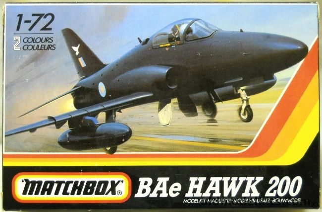 Matchbox 1/72 British Aerospace Hawk 200, PK-46 plastic model kit