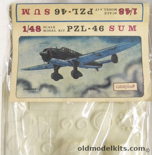 Miniplast 1/48 PZL-46 SUM - Bagged plastic model kit