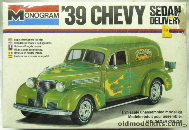 Monogram 1/24 1939 Chevrolet Sedan Delivery - Dr. Feelgoods Miracle Elixir Custom, 2240 plastic model kit
