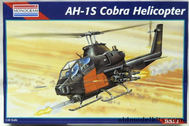 Monogram 1/48 AH-1S Cobra Helicopter, 5444 plastic model kit