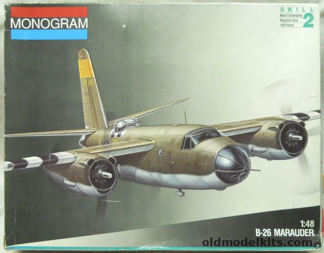 Monogram 1/48 B-26 Marauder - Yankee Guerrilla, 5506 plastic model kit