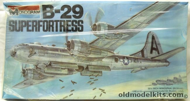 Monogram 1/48 B-29 Superfortress with Diorama Sheet, 5700 plastic model kit