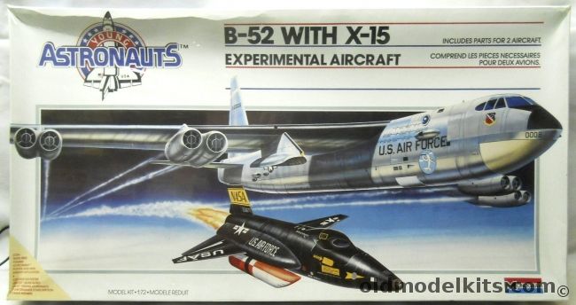 Monogram 1/72 B-52 with X-15 - Young Astronauts Issue, 5907 plastic model kit