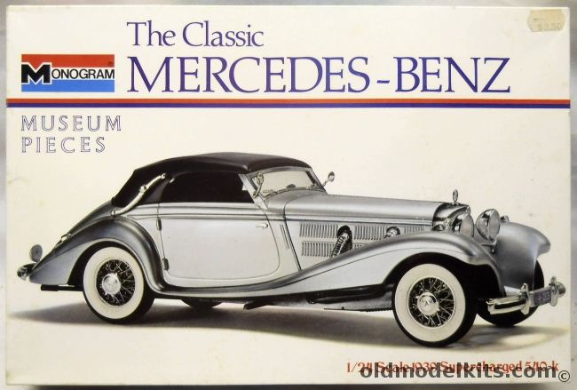 Monogram 1/24 Mercedes-Benz 1939 Supercharged 540-K - Special Marketing Issue, 8202-0350 plastic model kit
