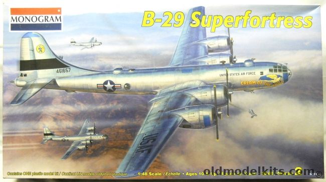 Monogram 1/48 Boeing B-29 Superfortress - Korean War Variant, 85-5711 plastic model kit