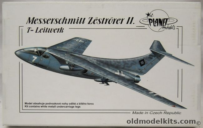 Planet Models 1/72 Messerschmitt Zestrorer II - T-Leitwerk, 110 plastic model kit