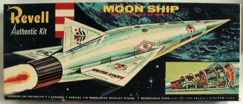 Revell 1/96 Moon Ship - (XSL-01) 'S' Issue, H1825-79 plastic model kit