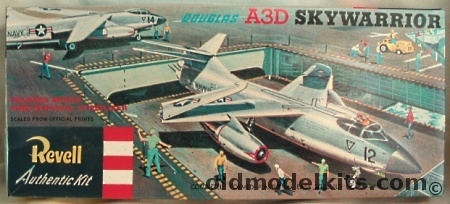 Revell 1/84 Douglas A3D Skywarrior - (A-3), H241-98 plastic model kit