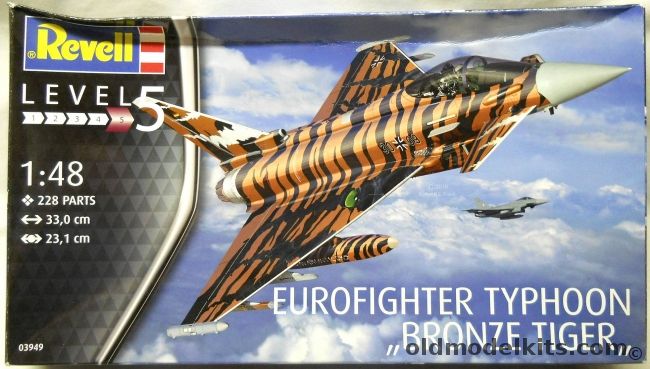 Revell 1/48 Eurofighter Typhoon Bronze Tiger - EF-2000, 03949 plastic model kit