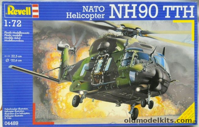 Revell 1/72 TWO NATO Helicopter NH90 TTH, 04489 plastic model kit