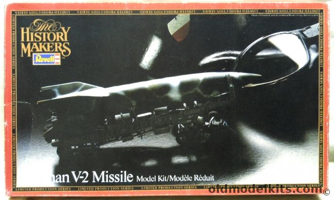 Revell 1/69 V-2 with Trailer and Launcher - History Makers Issue, 0560 plastic model kit