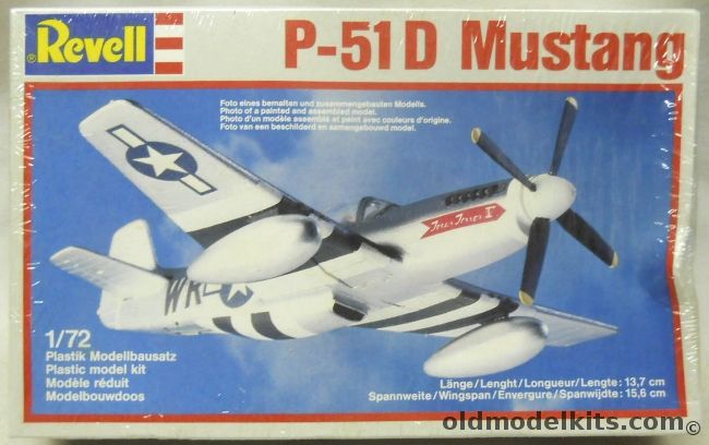 Revell 1/72 P-51D Mustang - Texas Terror IV, 4148 plastic model kit