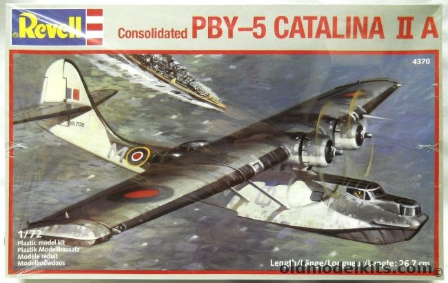 Revell 1/72 Consolidated Catalina IIA - RAF Coastal Command - (PBY), 4370 plastic model kit