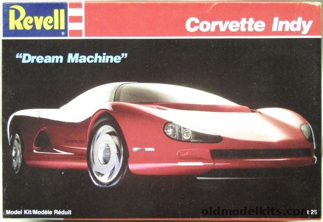 Revell 1/25 Corvette Indy - General Motors Concept Car, 7108 plastic model kit