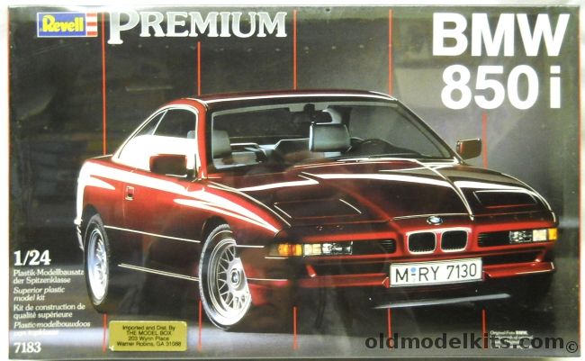 Revell 1/24 BMW 850i - Premium Issue, 7183 plastic model kit