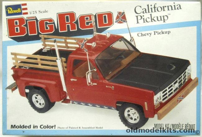 Revell 1/25 Big Red California Pickup - Chevrolet Pick Up, 7305 plastic model kit