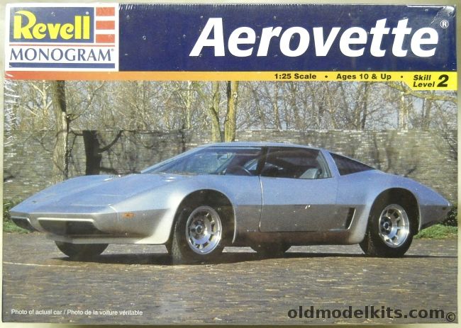 Revell 1/25 Aerovette - General Motors Corvette Concept Car, 85-7638 plastic model kit