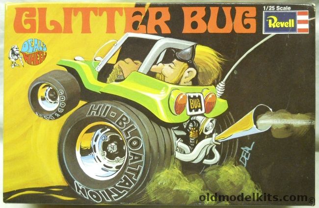 Revell 1/25 Glitter Bug - Volkswagen Dune Buggy Deals Wheels, H1352 plastic model kit
